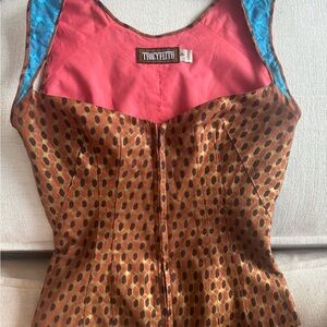 Tracy Feith Women's Multicolor Sleeveless Top